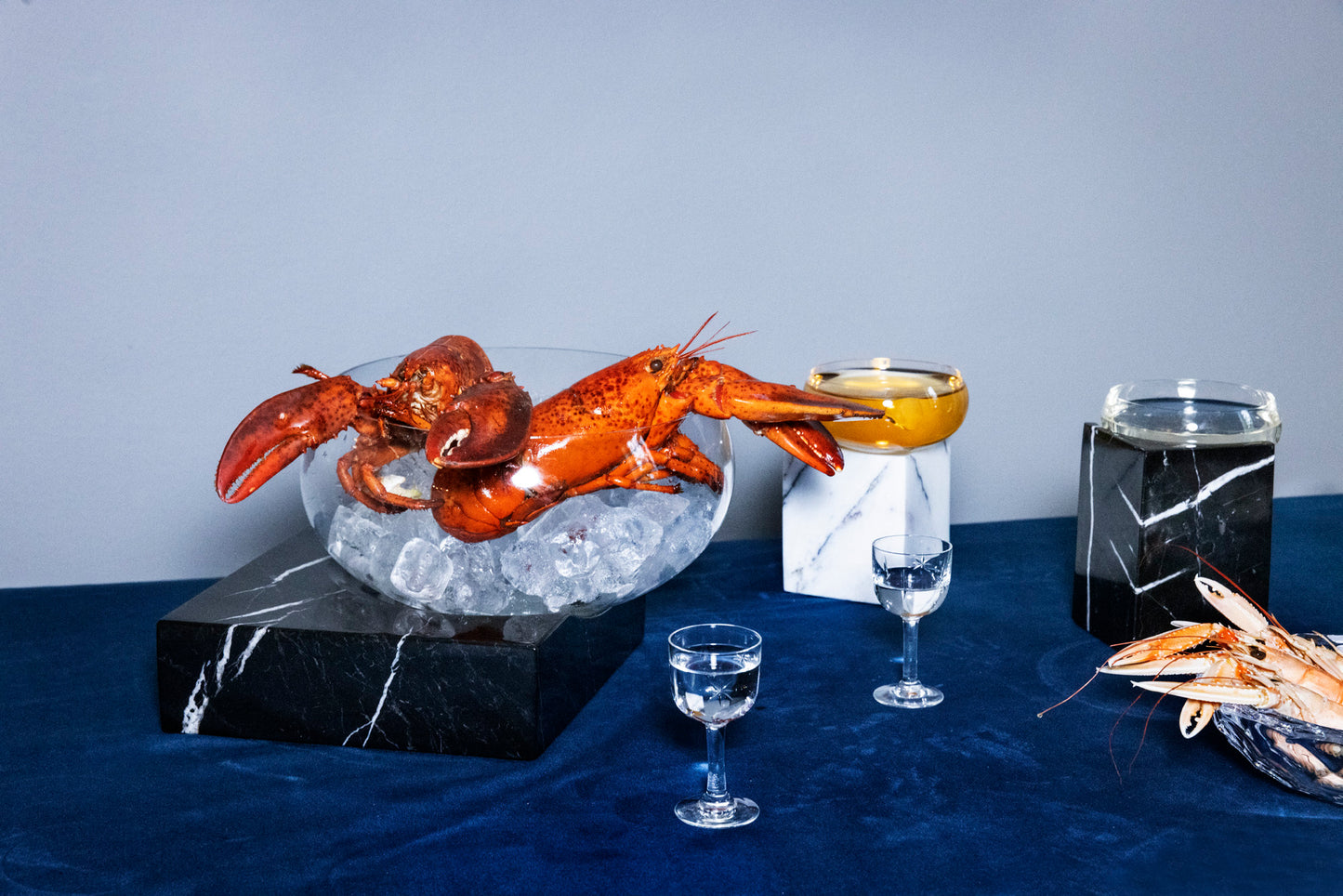 CLIFFHANGER BOWL - BLACK MARBLE