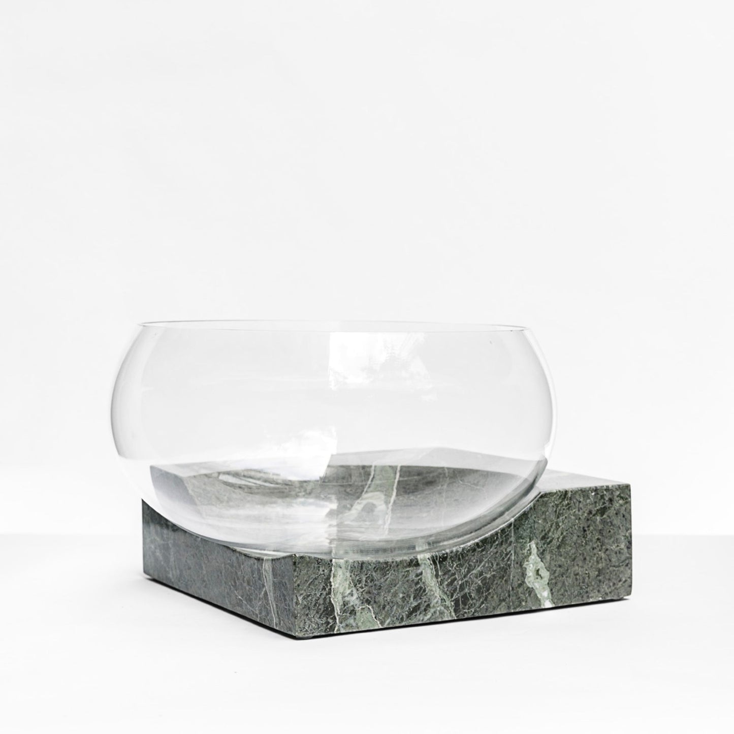 CLIFFHANGER BOWL - GREEN MARBLE