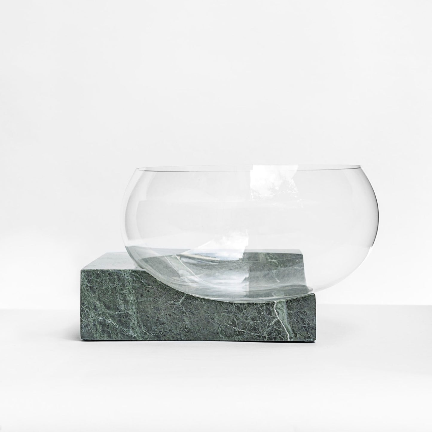 CLIFFHANGER BOWL - GREEN MARBLE
