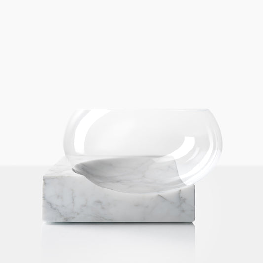 CLIFFHANGER BOWL - CALACATTA CARRARA