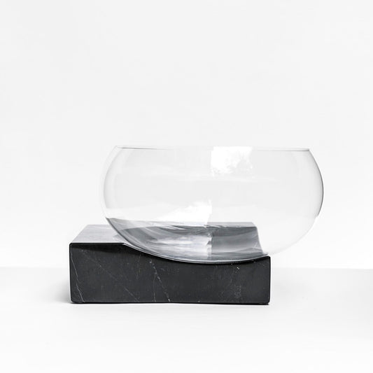 CLIFFHANGER BOWL - BLACK MARBLE