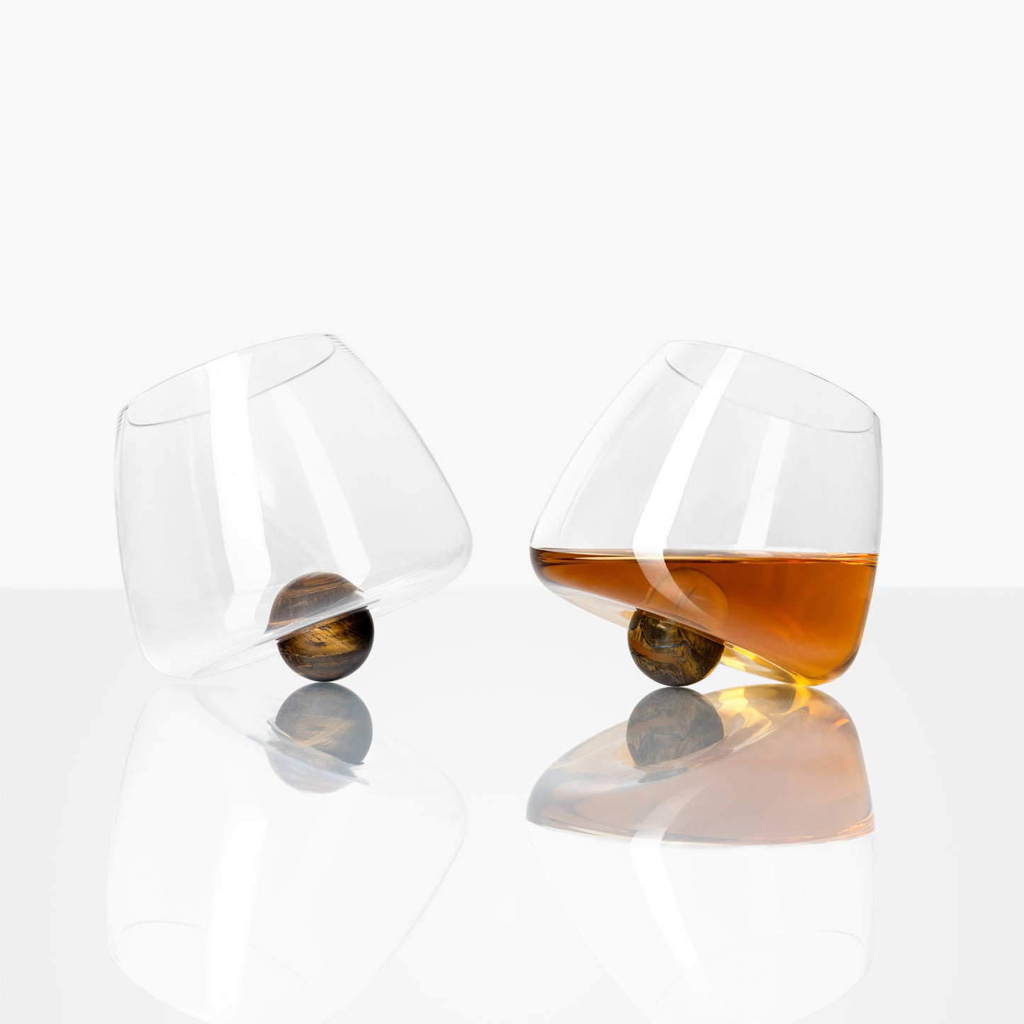 BALLER TUMBLER - TIGER EYE STONE