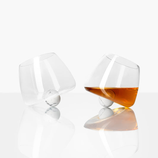 BALLER TUMBLER - HOWLITE STONE