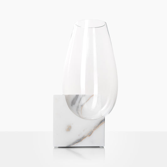 CLIFFHANGER VASE - TERRA CALACATTA