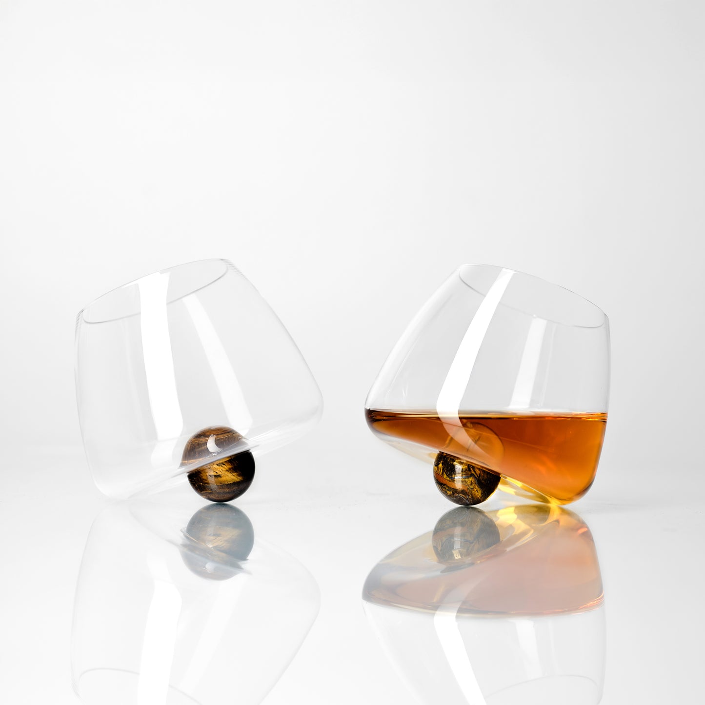 BALLER TUMBLER - TIGER EYE STONE