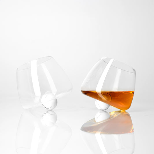 BALLER GLAS - HOWLITE STEN
